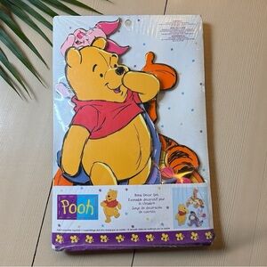Vintage Winnie the Pooh Room Decor Set – NEW in Packaging